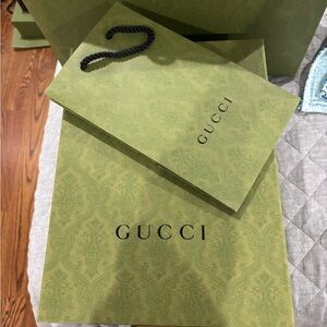 gucci and valentino boxes and bag!